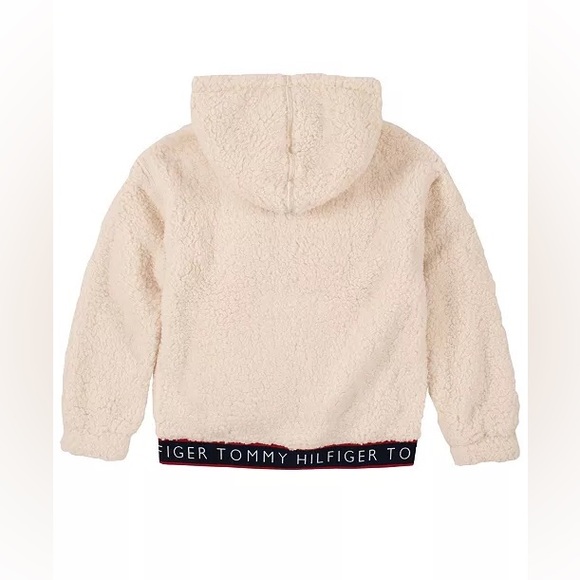 Tommy Hilfiger Big Girls Logo Sweatshirt - Picture 2 of 3